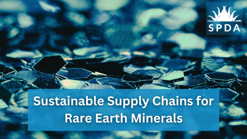 Sustainable Supply Chains for Rare Earth Minerals