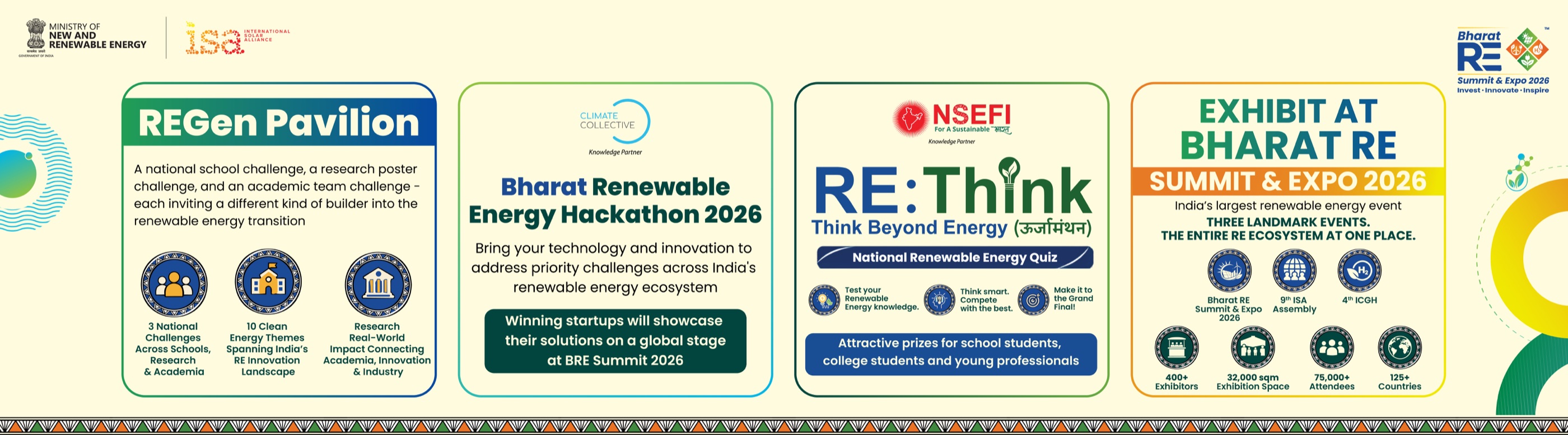 Exhibit at Bharat RE Summit & Expo 2026